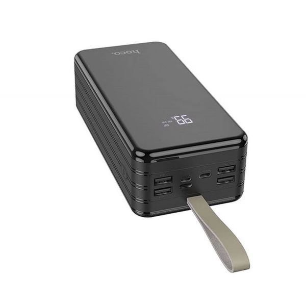 Внешний аккумулятор HOCO DB11, 4 USB-A, 50000 мАч, 185 Вт, 2.1А, чёрный - фото 3