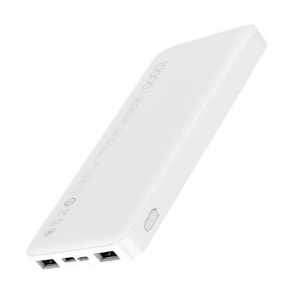 Внешний аккумулятор Xiaomi Redmi, 2 USB-A, 10000 мАч, 37 Вт, 2.4A, белый - фото3