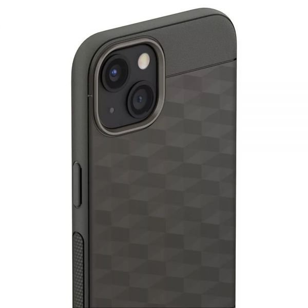 Чехол-накладка Caselogy PARALLAX для iPhone 13, полиуретан, «серый пепел» - фото7