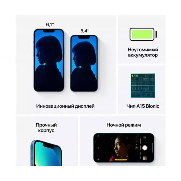 Apple iPhone 13, 512 ГБ, красный - фото2