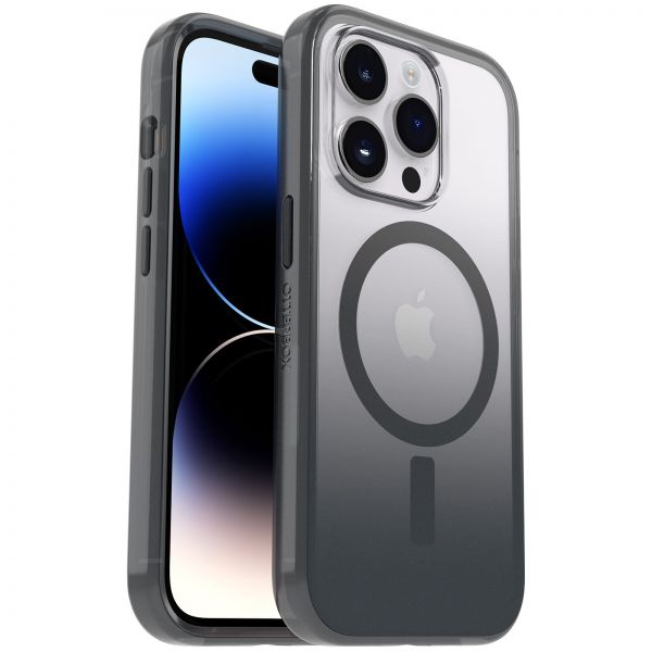 Чехол-накладка OtterBox Lumen Series Case with MagSafe for iPhone 14 Pro Max, чёрный, прозрачный - фото 3