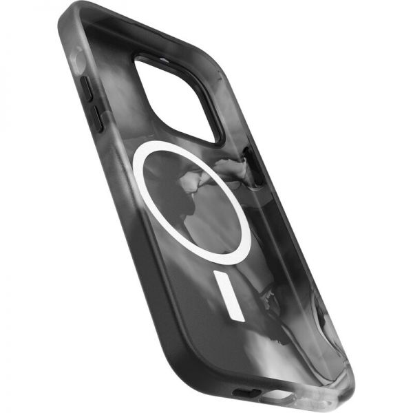 Чехол-накладка OtterBox Figura Series Case with MagSafe for iPhone 14 Pro Max - черный, прозрачный - фото 4