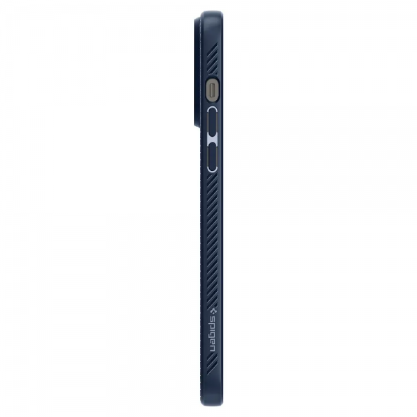 Чехол-накладка Spigen Liquid Air для iPhone 14 Pro, полиуретан (TPU), синий - фото 6