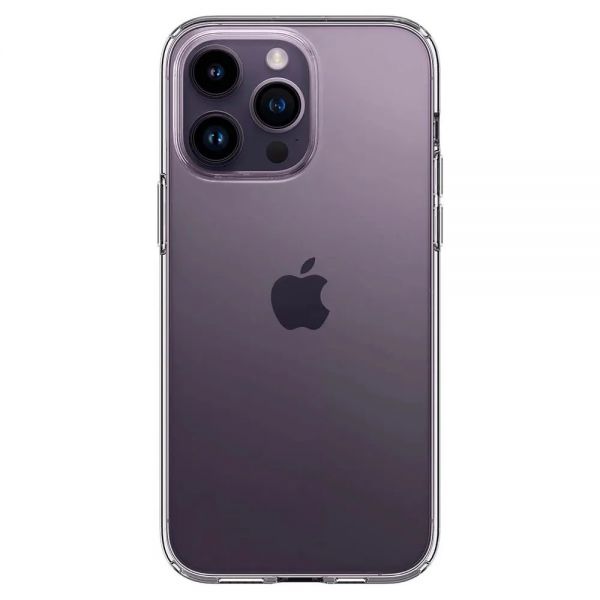 Чехол-накладка Liquid Crystal для iPhone 14 Pro Max, полиуретан (TPU), (Crystal Clear) прозрачный - фото 2