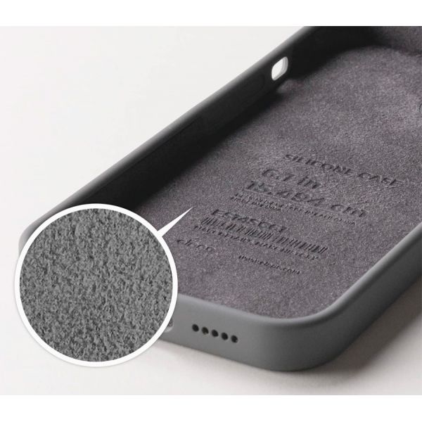 Elago для iPhone 14 Pro чехол Soft silicone (Liquid) Темно серый - фото 2