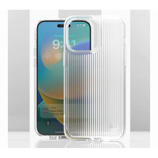 Elago для iPhone 14 Pro чехол URBAN (tpu) прозрачный - фото 2