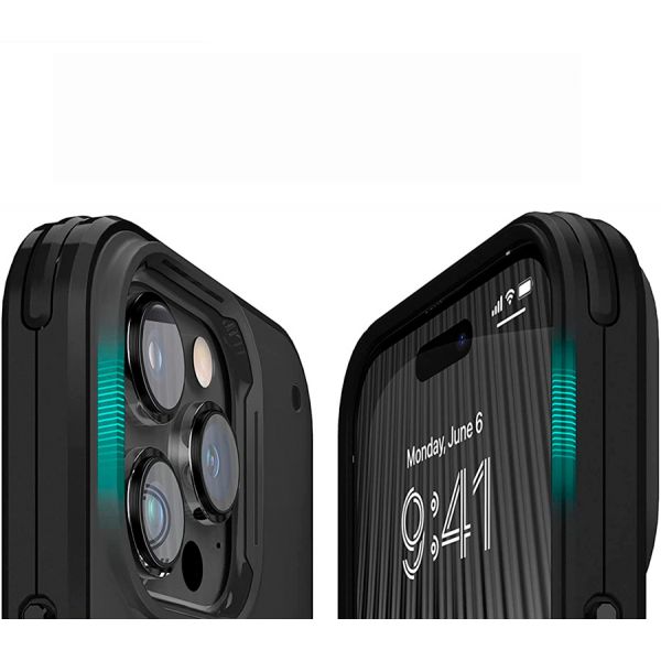 Elago для iPhone 14 Pro чехол BUCKLER (pc/tpu) черный - фото 2