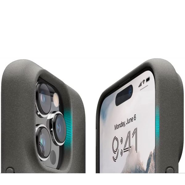 Elago для iPhone 14 Pro чехол PEBBLE (tpu/stone) Серый - фото 2