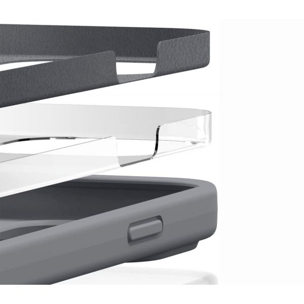 Elago для iPhone 14 Pro чехол Soft silicone (Liquid) Темно серый - фото 3