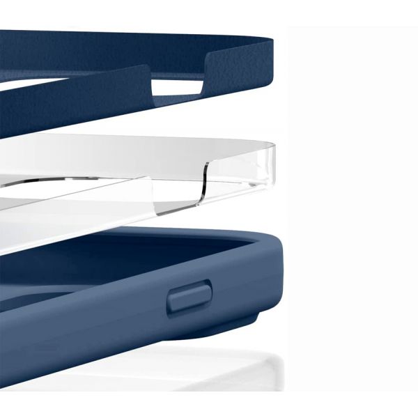 Elago для iPhone 14 Pro Max чехол Soft silicone (Liquid) Жан Индиго - фото 3