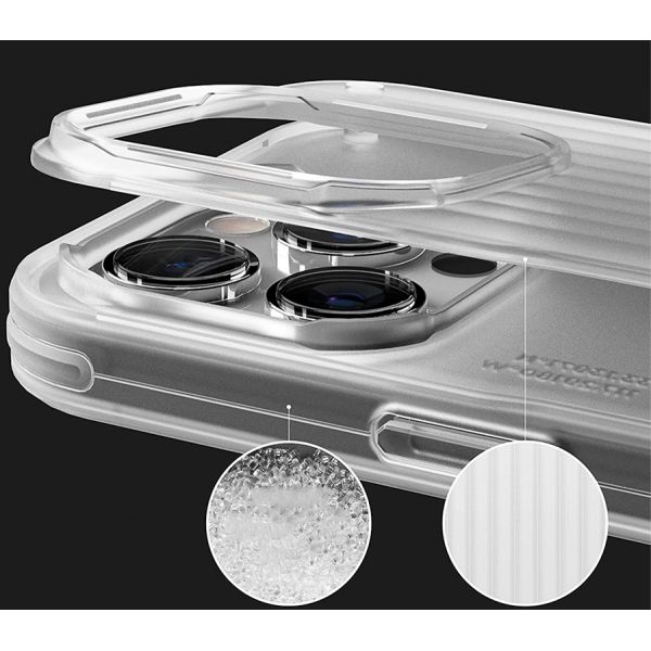 Elago для iPhone 14 Pro чехол BUCKLER (pc/tpu) прозрачный - фото 4