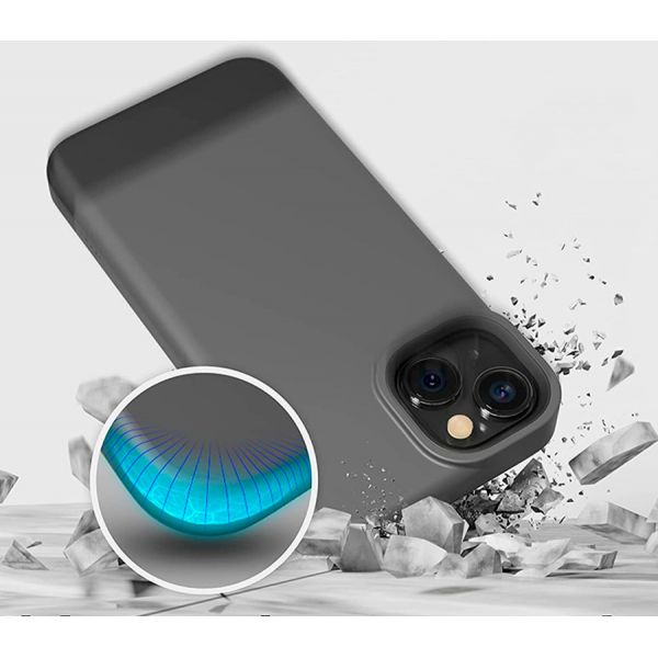 Elago для iPhone 14 чехол GLIDE (tpu+pc) Темно-серый/черный - фото 4