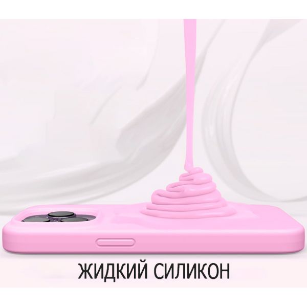 Elago для iPhone 14 Pro чехол Soft silicone (Liquid) Розовый - фото 5