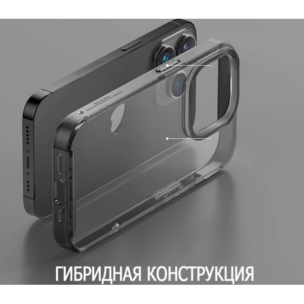 Elago для iPhone 14 Pro чехол HYBRID (pc/tpu) черный - фото 5