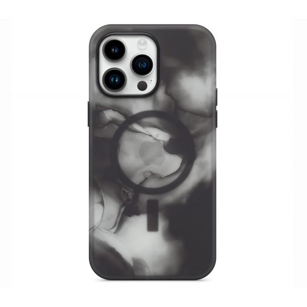 Чехол-накладка OtterBox Figura Series Case with MagSafe for iPhone 14 Pro Max - черный, прозрачный - фото 1