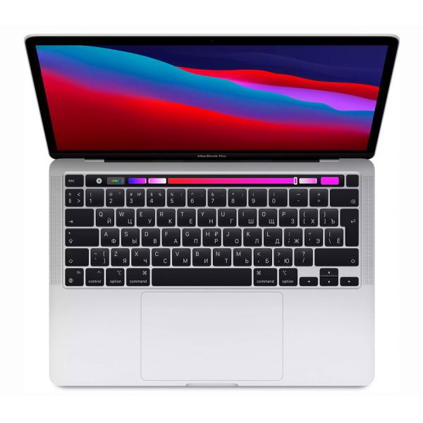 Apple MacBook Pro 13" (2020), 512 ГБ, Apple M1, серебристый, RU - фото 1