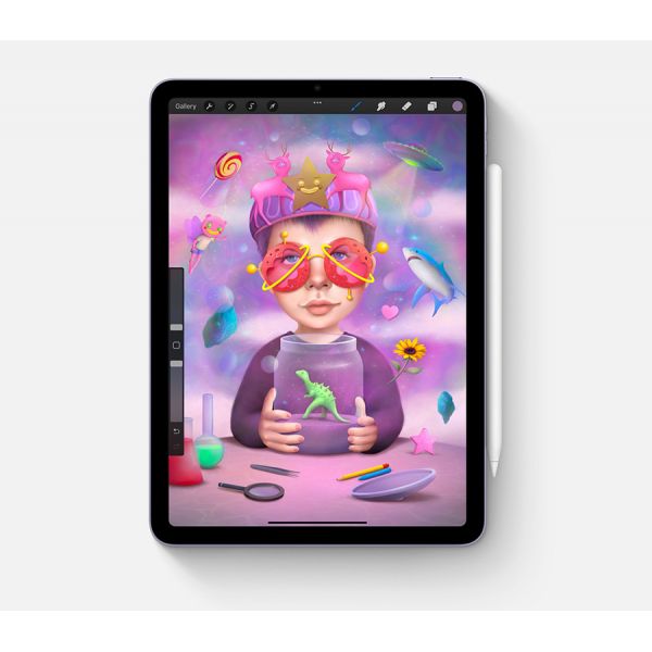 Apple iPad Air 10,9" (2022), Wi-Fi + Cellular, 256 Гб, фиолетовый, (Для других стран) - фото 6