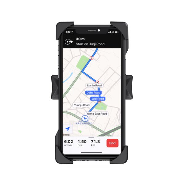 Держатель на руль велосипеда и мотоцикла Wiwu PL800 black для смартфонов 3-6 дюймов - фото 4