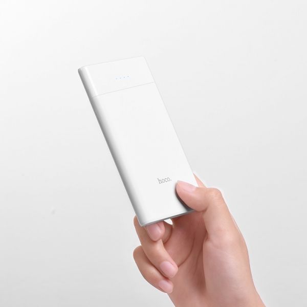 Внешний аккумулятор Hoco Power Bank B35D 5000мАч Entourage mobile белый - фото 5