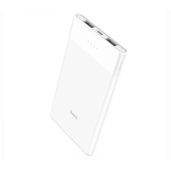 Внешний аккумулятор Hoco Power Bank B35D 5000мАч Entourage mobile белый - фото 1