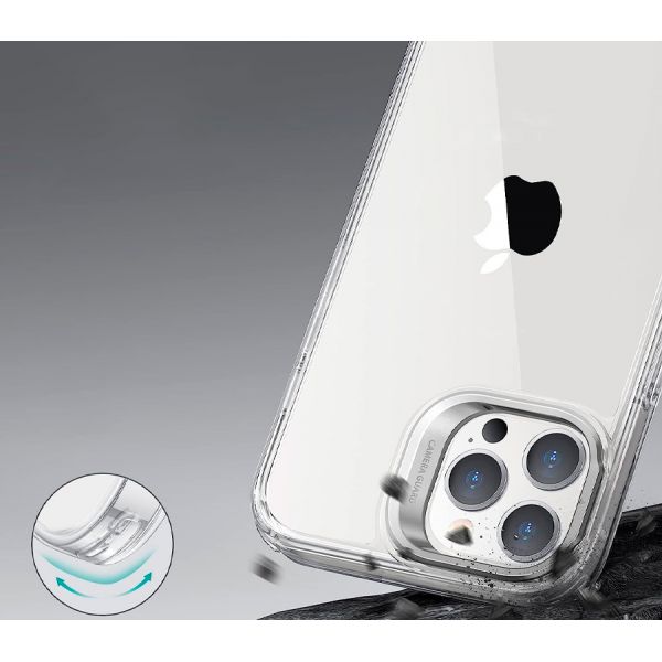 Чехол-накладка ESR Kickstand для iPhone 14 Pro, полиуретан (TPU), прозрачный - фото 5