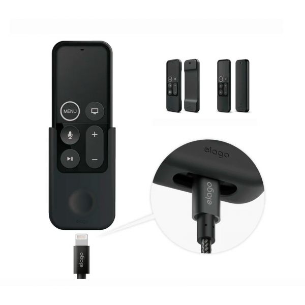 Держатель Elago для пульта Apple TV (до 2021) Remote holder mount Black - фото 2
