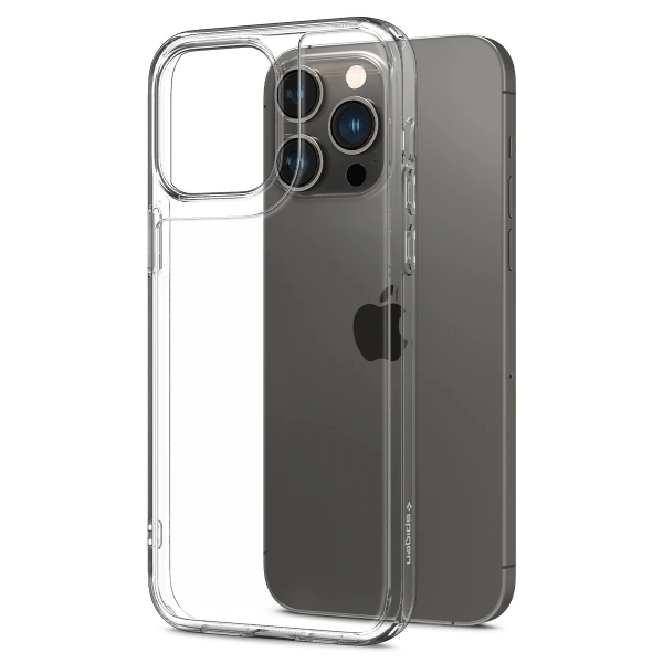 Чехол-накладка SPIGEN QUARTZ HYBRID IPHONE 14 PRO MAX CRYSTAL прозрачный - фото 2