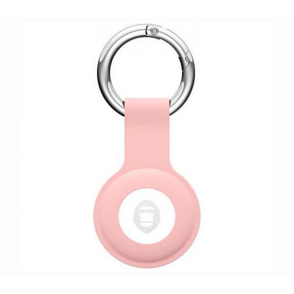 Чехол BlueO для AirTag Soft silicone розовый - фото 1