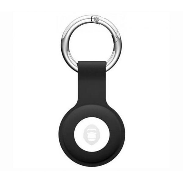 Чехол BlueO для AirTag Soft silicone черный - фото 1