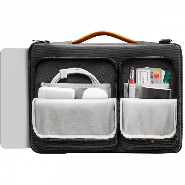 Сумка Tomtoc для ноутбуков 13" Defender Laptop Shoulder Bag A42 черный - фото 4