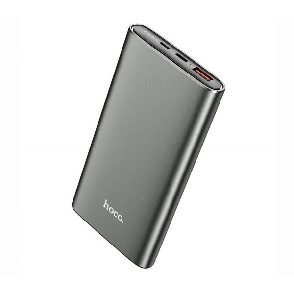 Внешний аккумулятор HOCO J83 Standard PD20W+QC3.0 10000mAh (серый) - фото 1