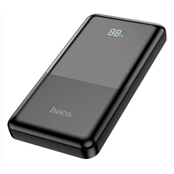 Внешний аккумулятор HOCO Q9 Pro Shell 22.5W+PD20W fully compatible with cable 10000mAh (чёрный) - фото 1