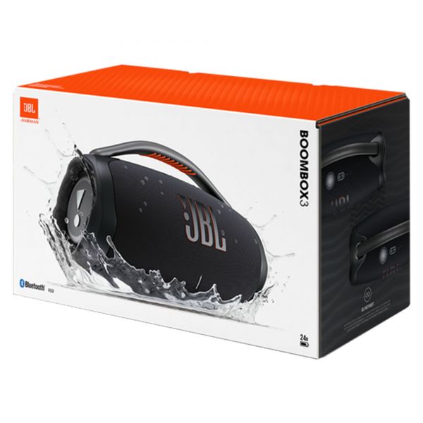 Портативная колонка JBL BOOMBOX 3, чёрный - фото 10