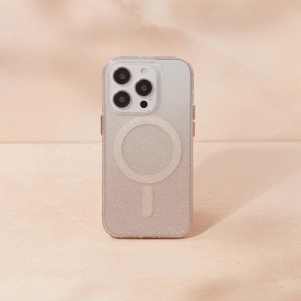 Uniq для iPhone 14 Pro чехол COEHL Lumino Шампанское Золото (MagSafe) - фото 2