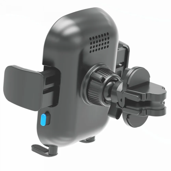 Автодержатель Arroys Vent-W2 Auto, 15 Вт, в решётку, беспроводная зарядка, чёрный - фото 3