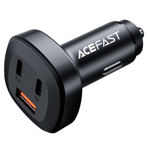АЗУ Acefast B3, 3USB, 3А, PD+QC4.0, 66Вт (черный) - фото 2