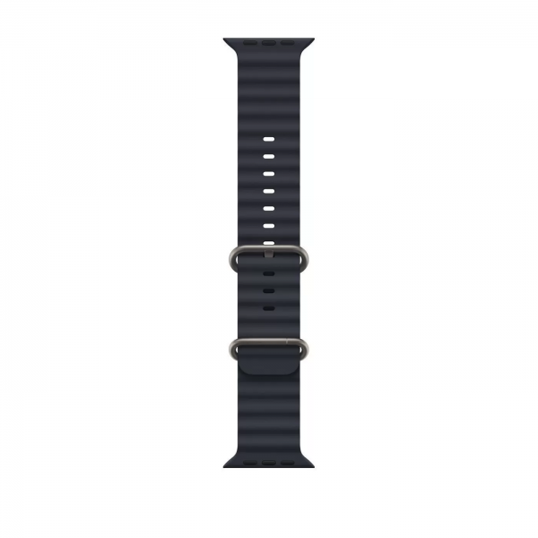 Ремешок Apple Ocean цвета «тёмная ночь» для Apple Watch 44, 45 мм и Ultra - фото 4