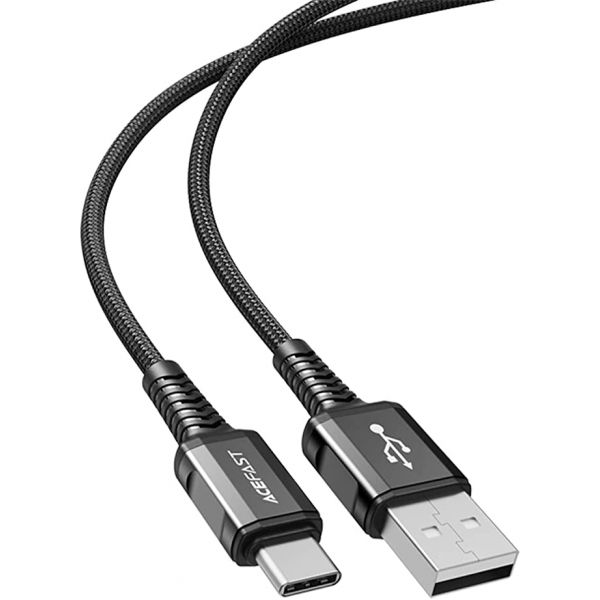 Кабель ACEFAST C1-04 USB-A to USB-C 1.2m (черный) - фото 2
