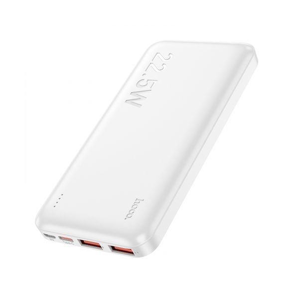 Внешний аккумулятор Hoco J101 Astute, 10000mAh PD+QC3.0 (белый) - фото 4