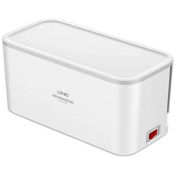 Сетевой фильтр LDNIO SC5309, в ящике, 3 USB QC/5 универсальных розеток, 2 м, 2.5 кВт, 3.1 А, белый - фото 2