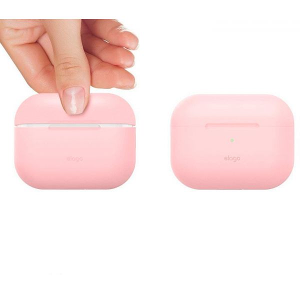 Чехол силиконовый Elago для AirPods Pro 2 чехол Silicone Hang case прекрасный розовый - фото 3