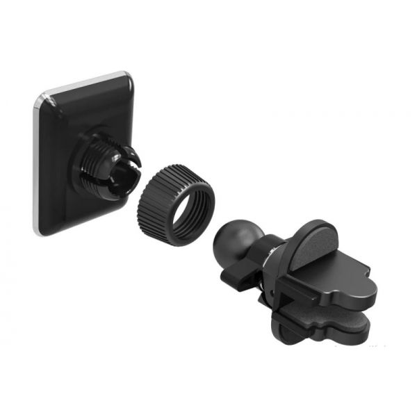 Автодержатель Arroys Vent One, магнитный, в решётку, чёрный - фото 3