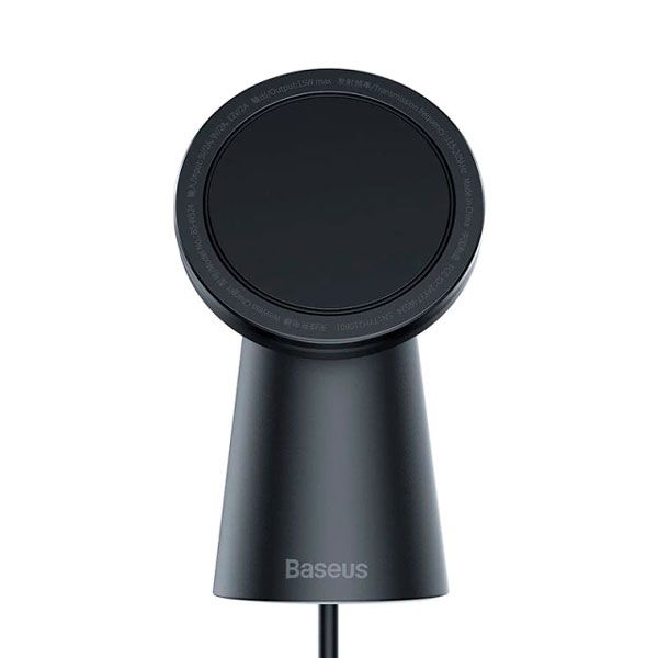Беспроводное зарядное устройство Baseus Simple Magnetic Stand Wireless Charger, черный - фото 1