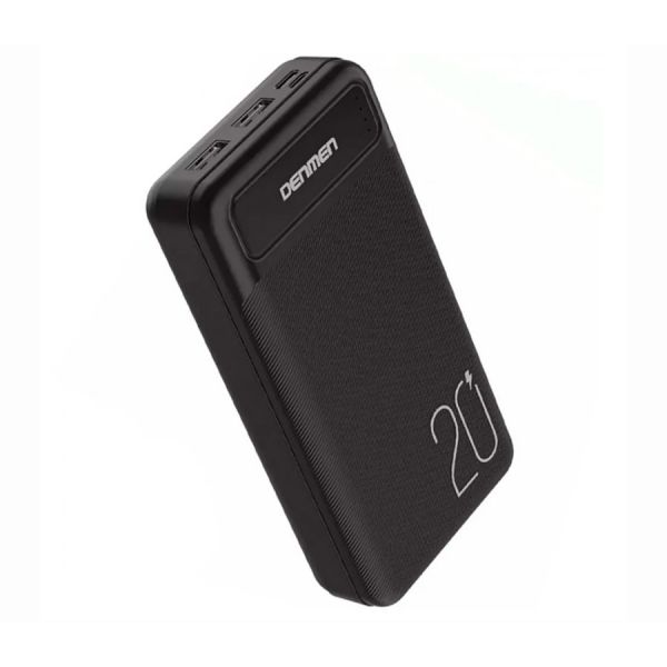 Внешний аккумулятор Denmen DP10, 20000mAh (черный) - фото 1