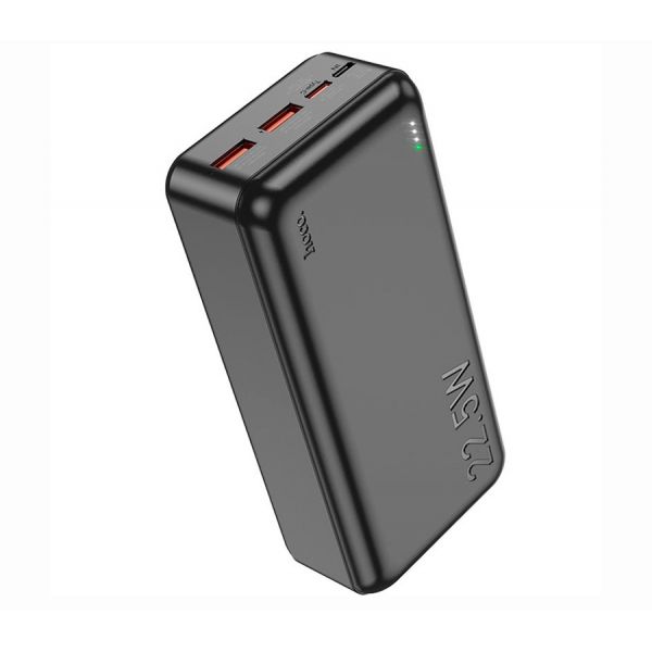 Внешний аккумулятор Hoco J101B Astute, 30000mAh PD+QC3.0 (черный) - фото 1