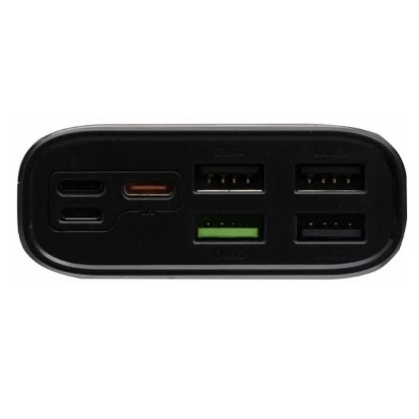Внешний аккумулятор Borofone DBT01, USB-A, USB-С, Micro-USB, 40000 мАч, 18 ВТ, 3 А, PD+QC3.0, чёрный - фото 3