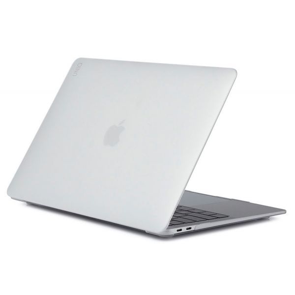 Чехол-накладка Uniq HUSK Pro CLARO для MacBook Air 13 (2018-2020), матовый пластик, прозрачный - фото 1