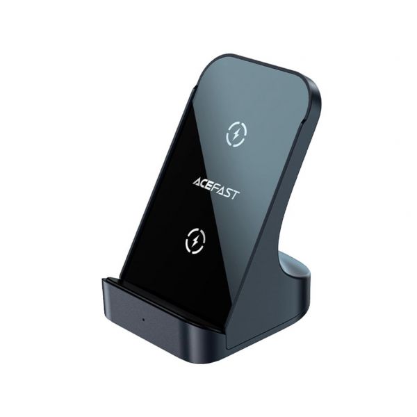 Беспроводное зарядное устройство Acefast E14, 15Вт (космический серый) - фото 1