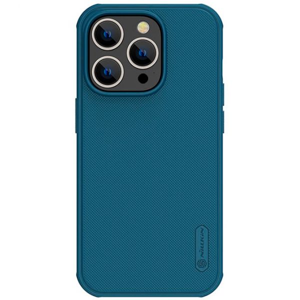 Чехол Nillkin для iPhone 14 Pro Frosted Shield Pro Голубой - фото 1