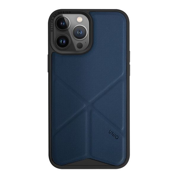 Uniq для iPhone 14 Pro Max чехол Transforma голубой (MagSafe) - фото 2